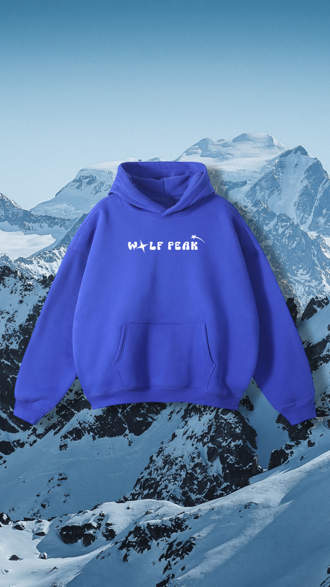 Modern Hoodie - Marine Blue