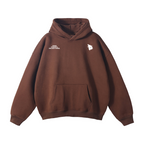Retro Hoodie - Brown