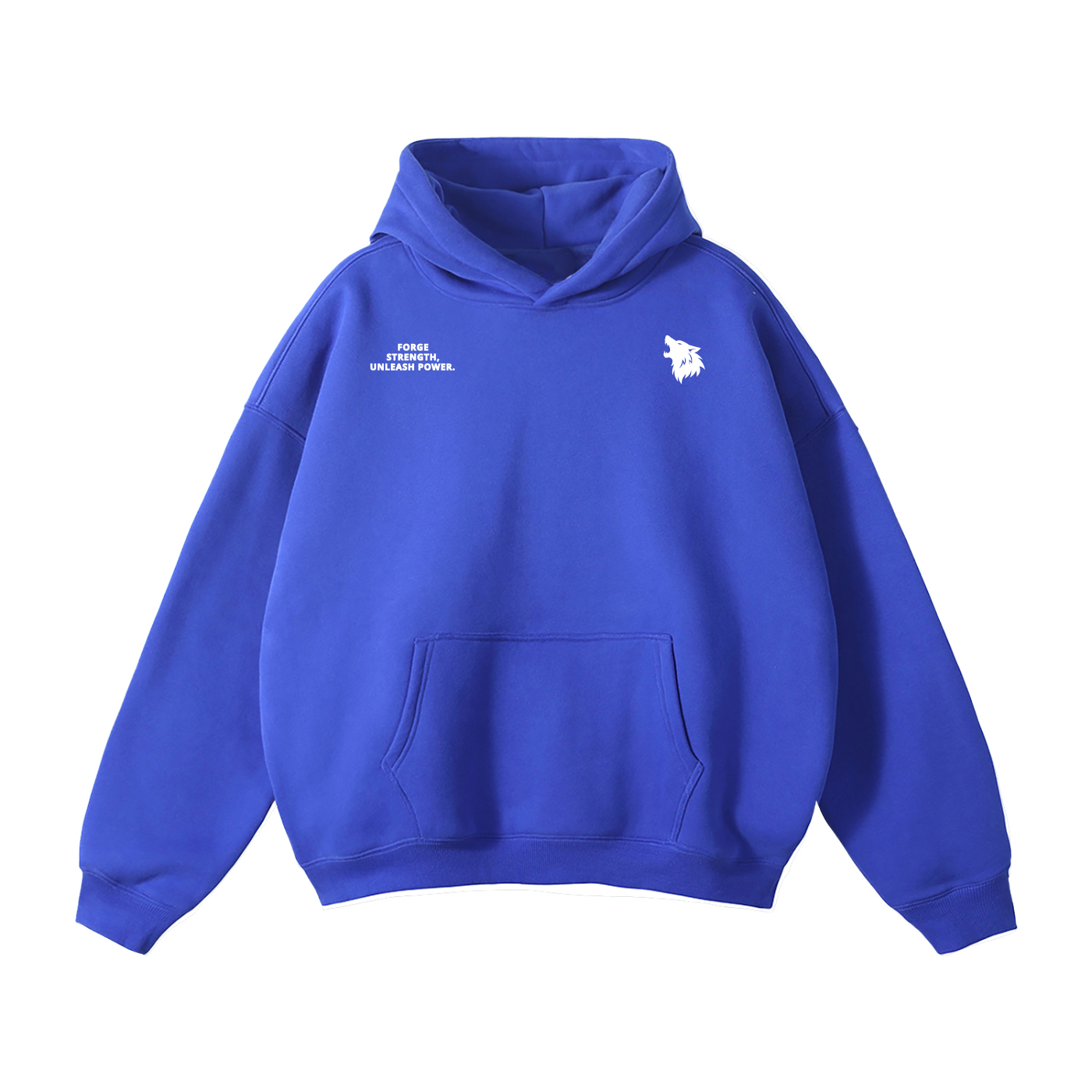 Retro Hoodie - Marine Blue