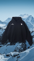 Retro Hoodie - Black