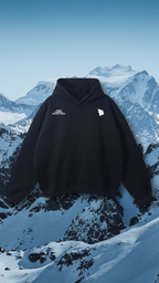 Retro Hoodie - Black